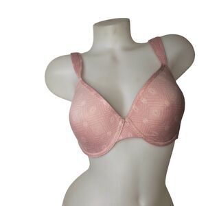 LUCKY BRAND Pink Underwire Bra Womens Size 38C